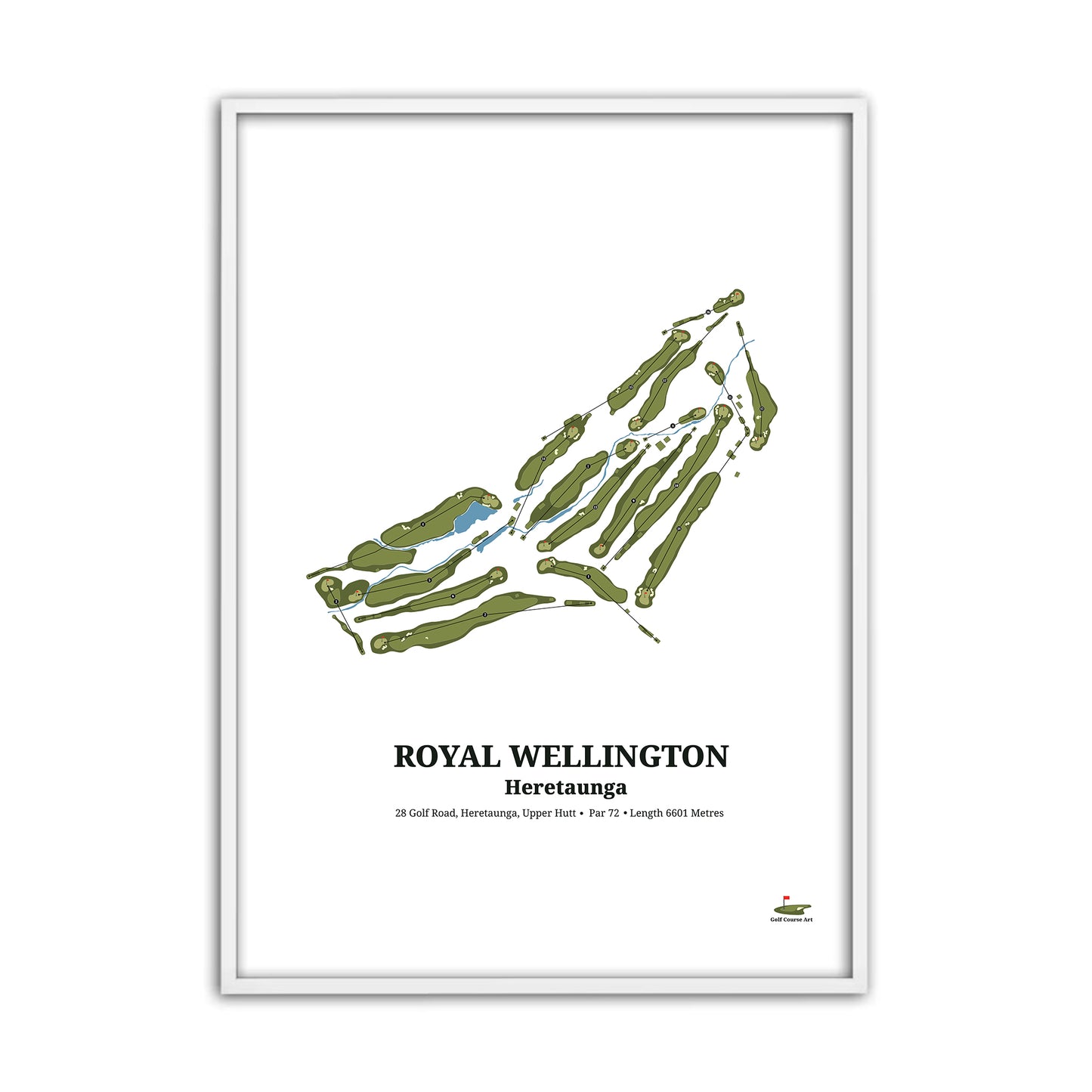 Royal Wellington Golf Course Art