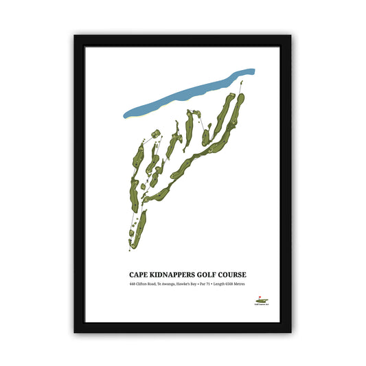 Cape Kidnappers Golf Course Art