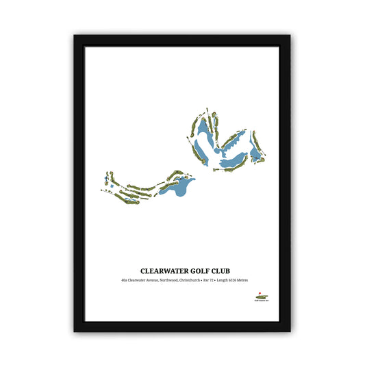 Clearwater Golf Course Art