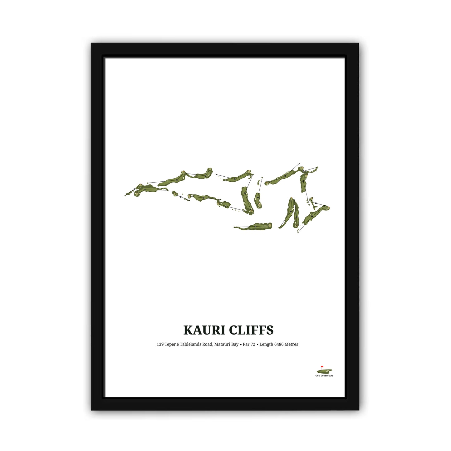 Kauri Cliffs Golf Course Art