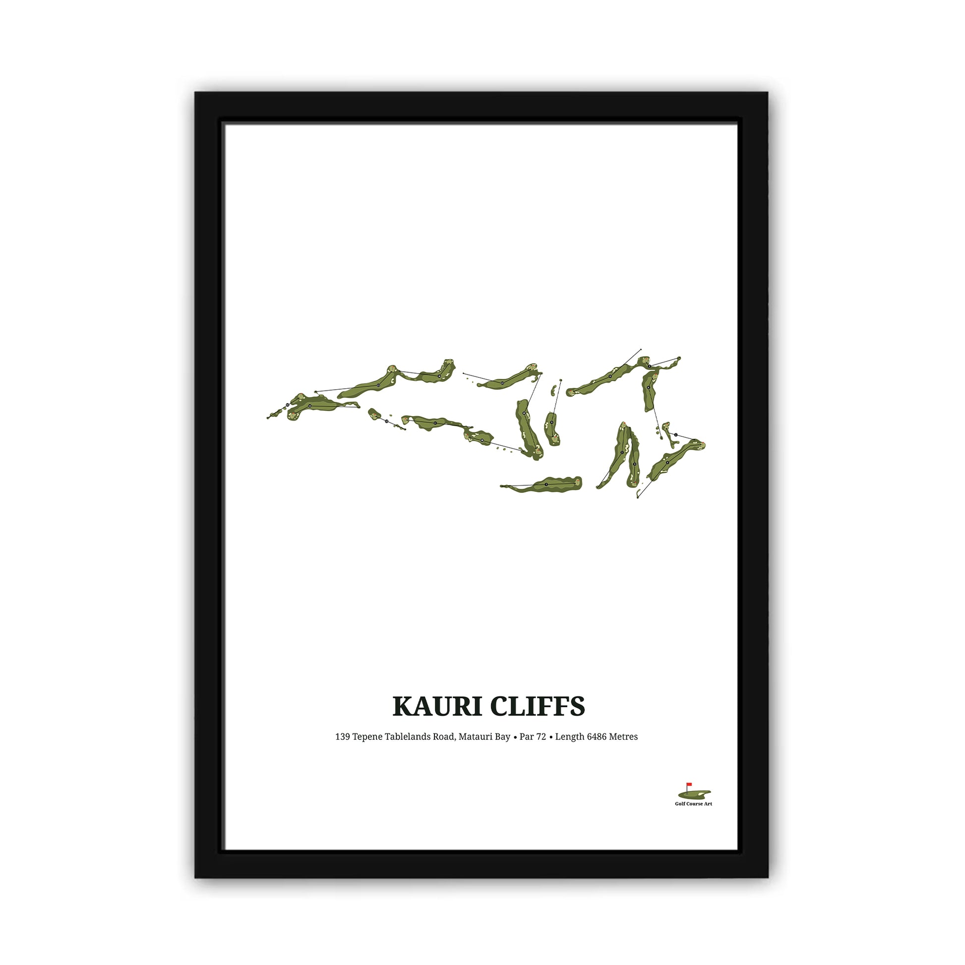 Kauri Cliffs Golf Course Art