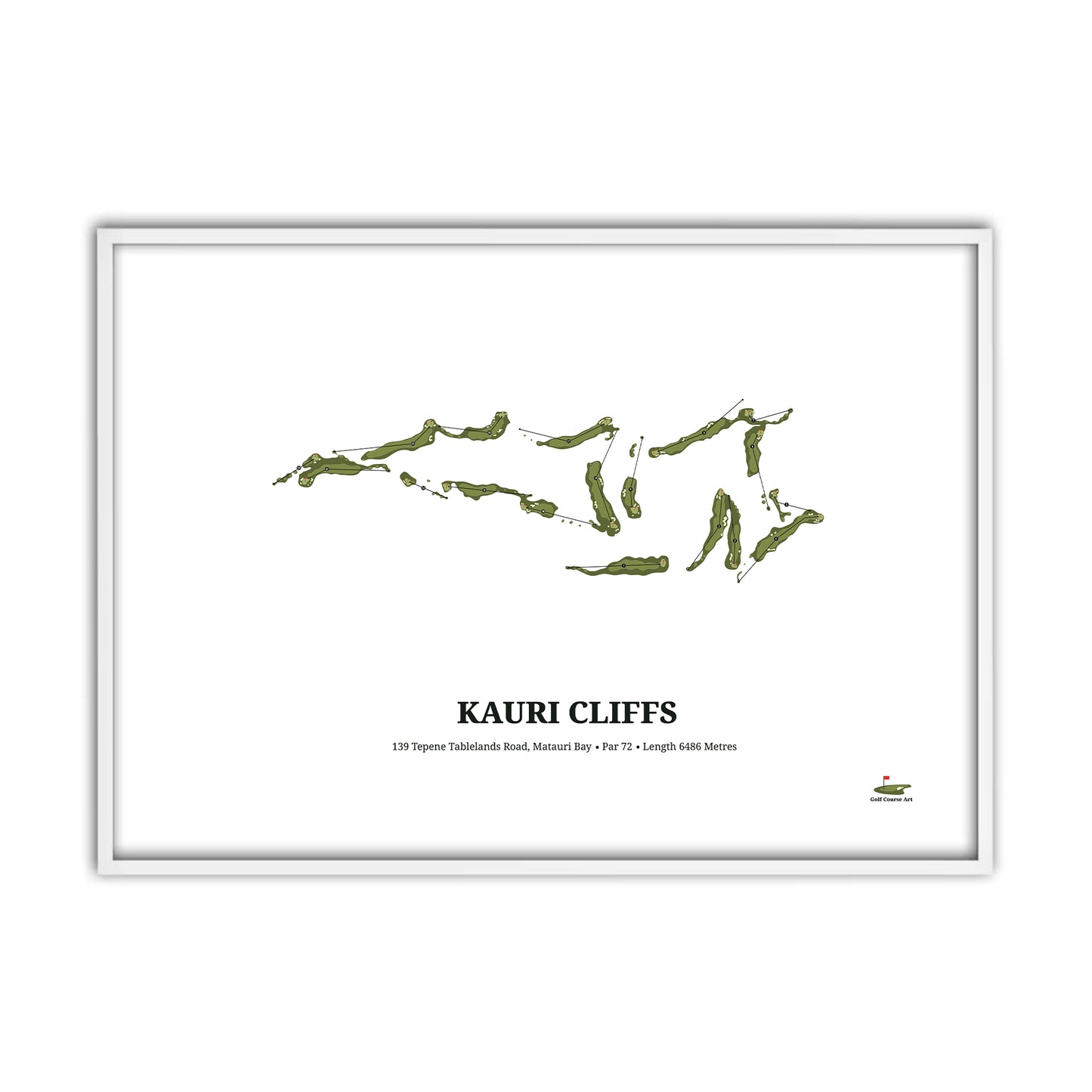 Kauri Cliffs Golf Course Art