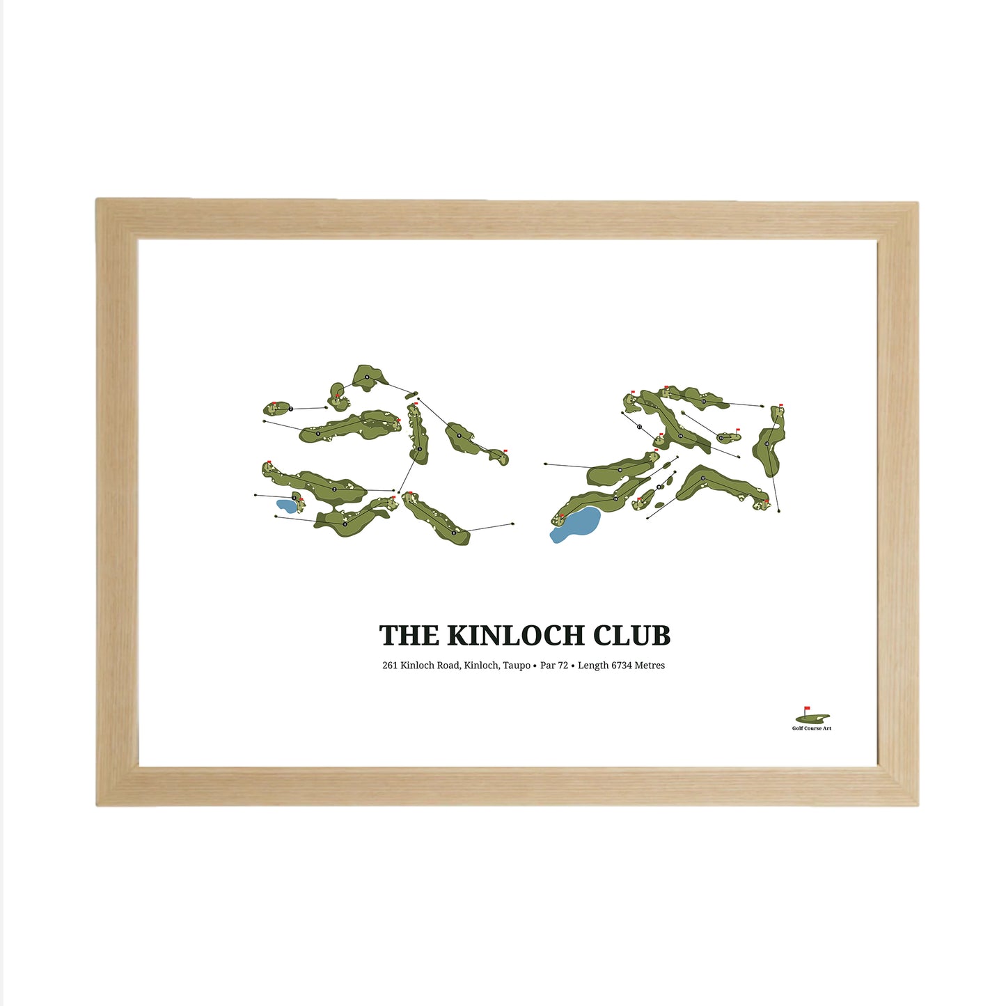 Kinloch Club Golf Course Art