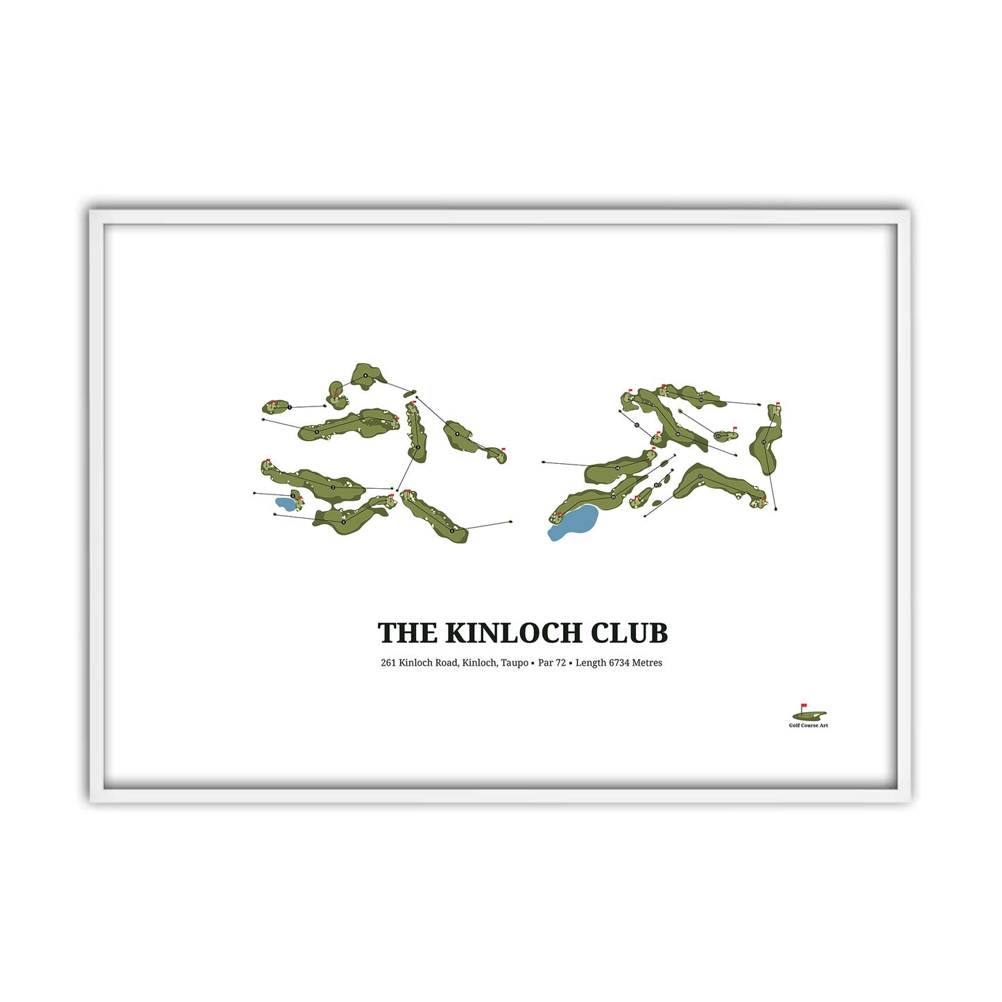 Kinloch Club Golf Course Art