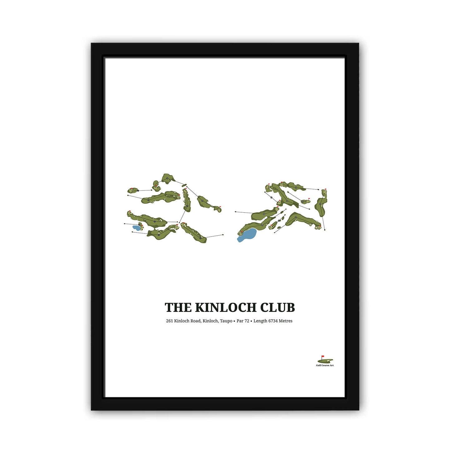 Kinloch Club Golf Course Art