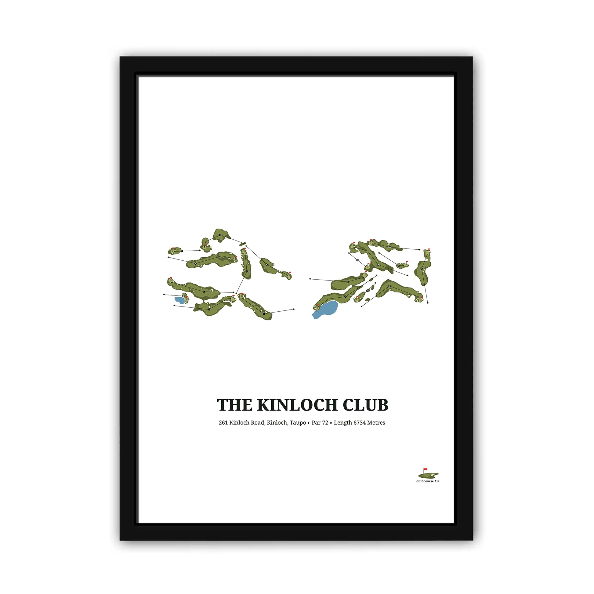 Kinloch Club Golf Course Art