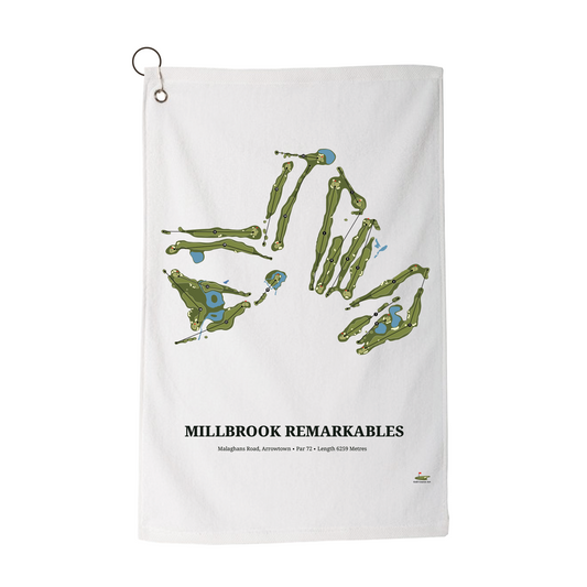 Millbrook Remarkables Art Golf Towel