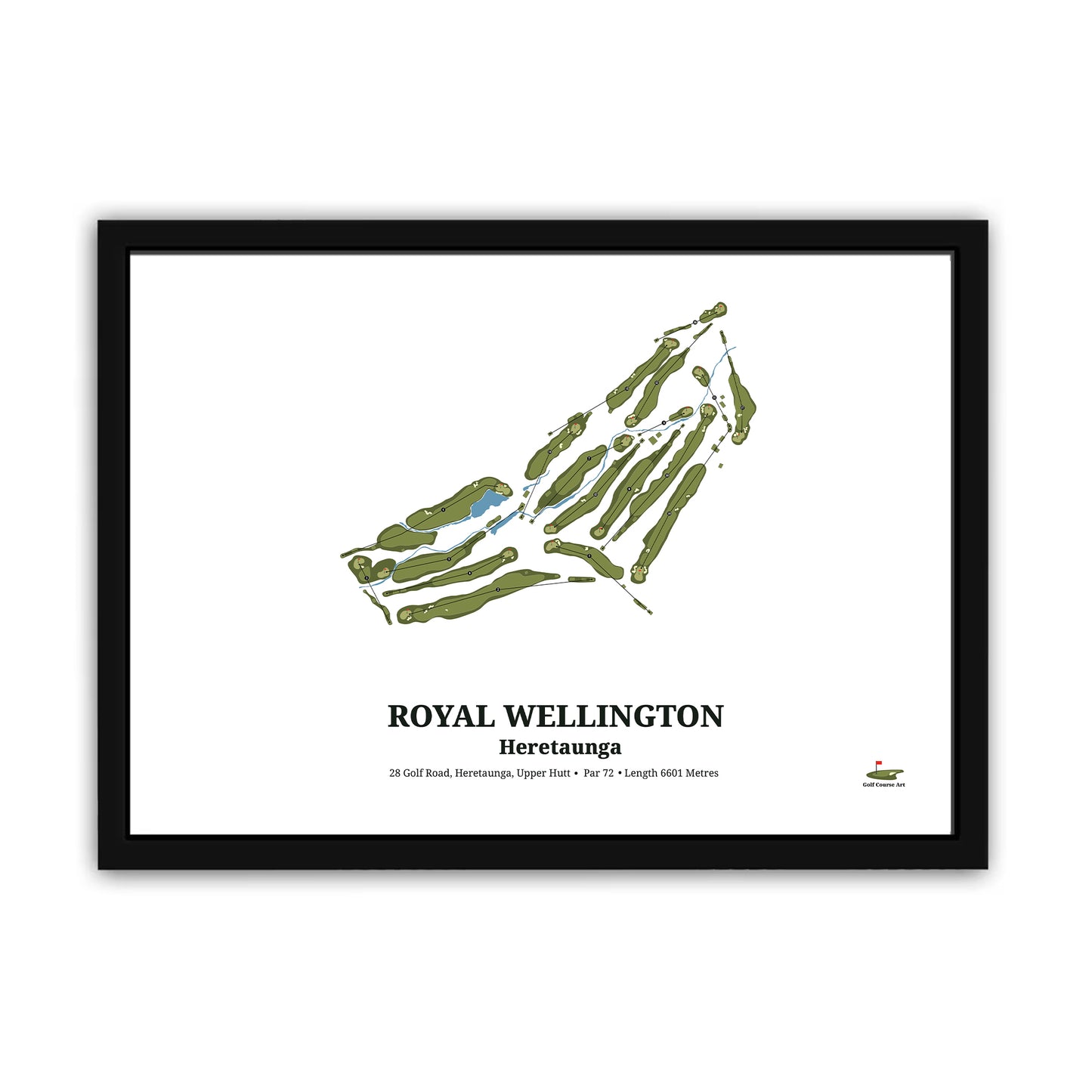 Royal Wellington Golf Course Art