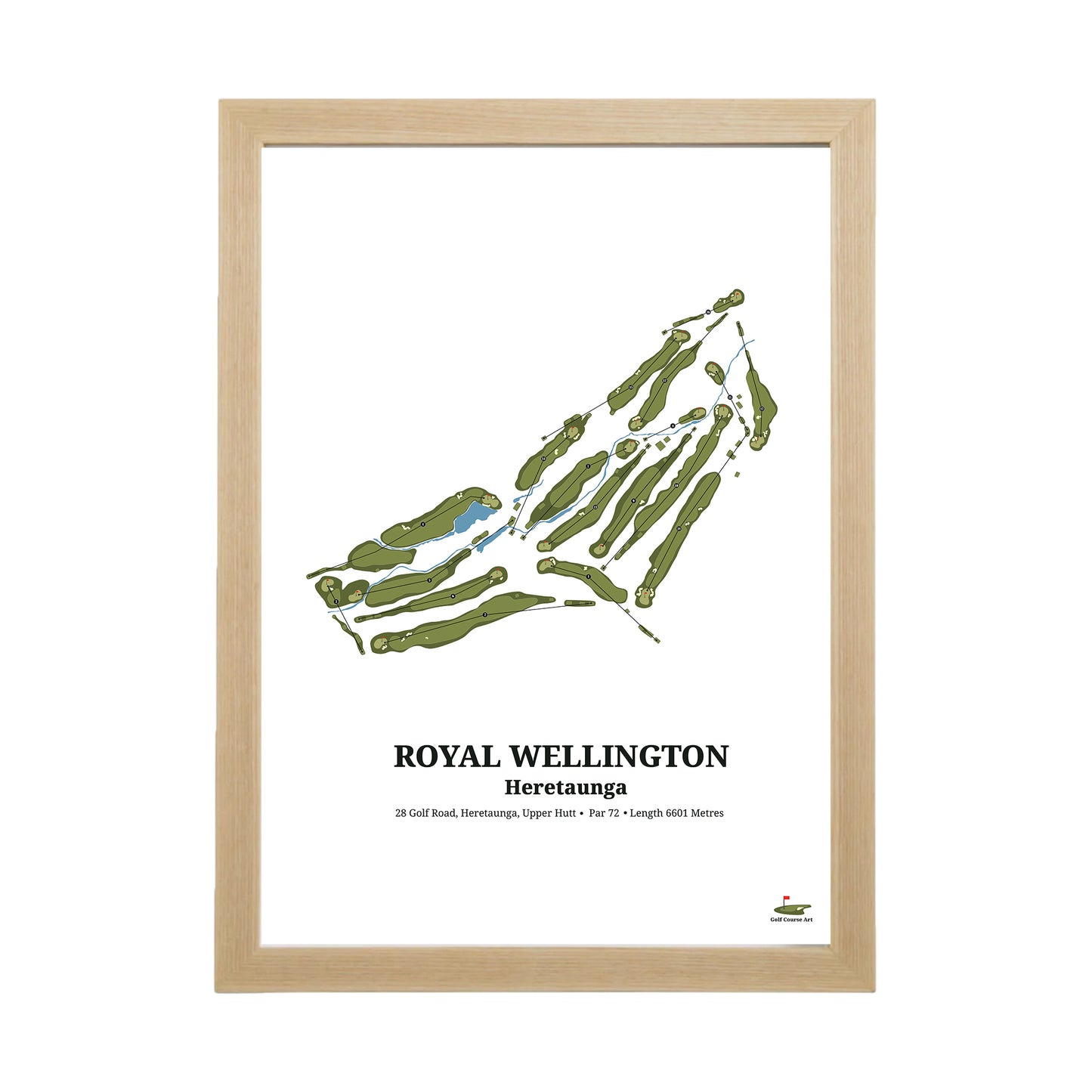 Royal Wellington Golf Course Art