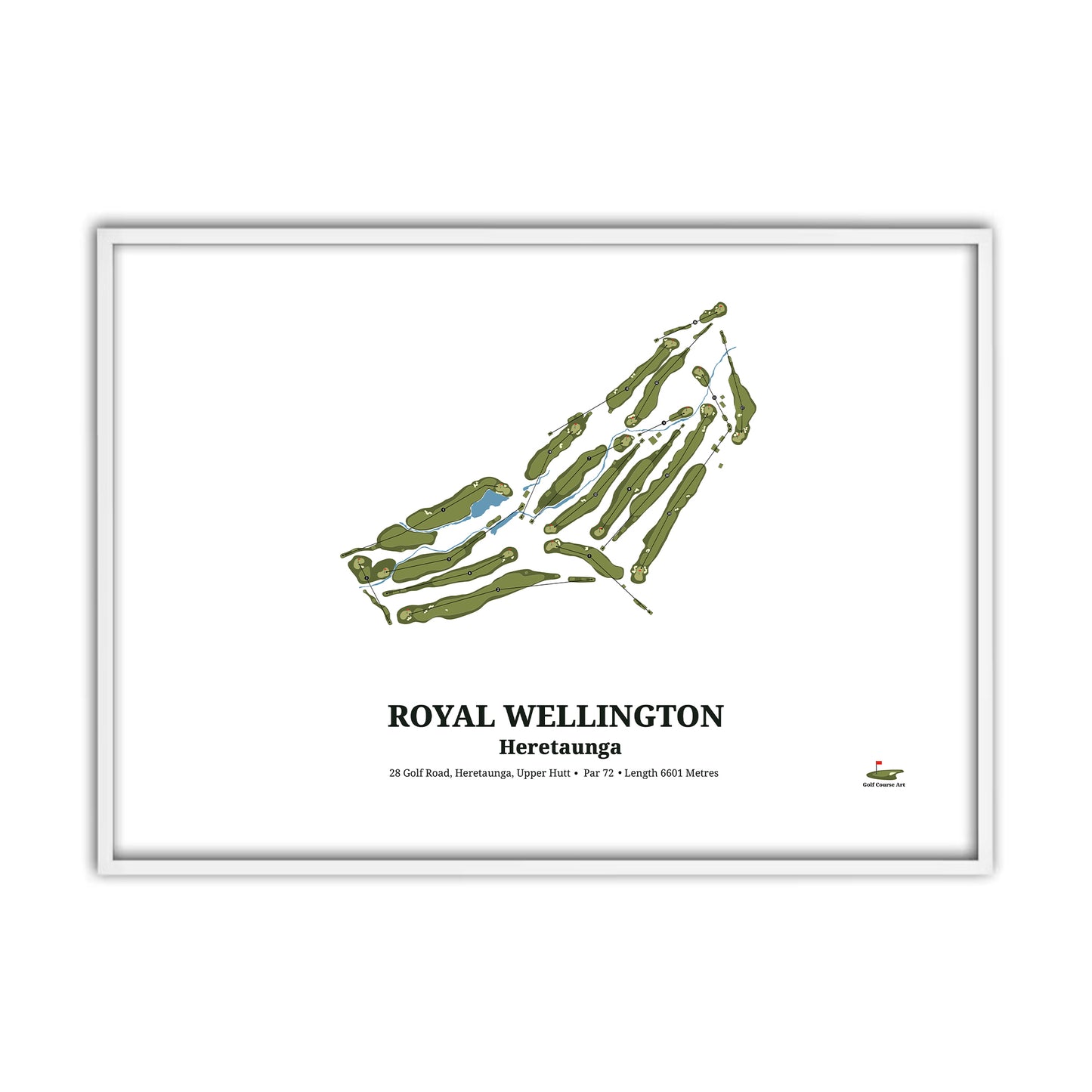Royal Wellington Golf Course Art