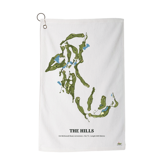 The Hills Art Golf Towel