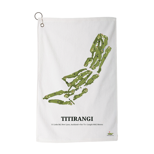 Titirangi Art Golf Towel